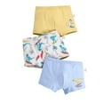thumbnail image 1 of REDARER Boys' Underwear 3-Pack - Cute Print Cotton Briefs, Soft & Breathable Kids Underwear for Everyday Play,Size:7-8 Years, 1 of 6