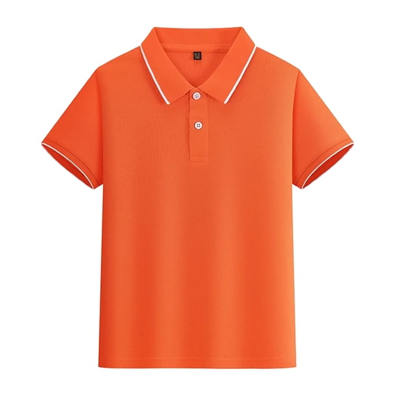 REDARER Boys and Toddler School Uniform Short Sleeve Polo Shirt,for 7-8 Years