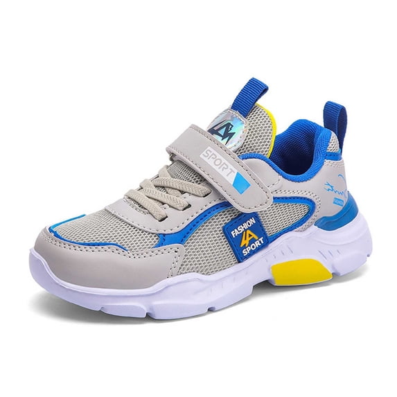 REDARER Boys Sneakers Breathable Mesh Running Shoes Non- Casual Sports Footwear for Kids,Size:6-7 Years