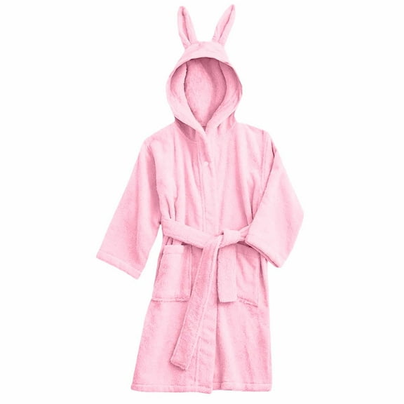 REDARER Children's Bathrobes for Autumn and Winter Long Capes with Hats Colors for Both and Warm and Absorbent Thickened Warm for Children,Size:2-5 Years