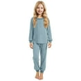 thumbnail image 1 of REDARER Children's Knitted Pajama Comfortable Sleepwear for Cozy Nights Soft and Breathable Wear for Kids for All Seasons,Size:10-11 Years, 1 of 4