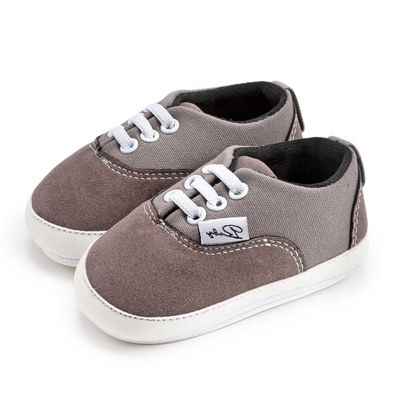 REDARER Classic Baby Sneakers Candy Color Non- Sole Soft Rubber First Walkers Shoes for Indoor Outdoor Activities,Size:0-6 Months