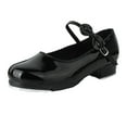 thumbnail image 1 of REDARER Girls Tap Shoes Toddler Dance Shoes PU Leather Easy Strap,5.5-6 Years, 1 of 3