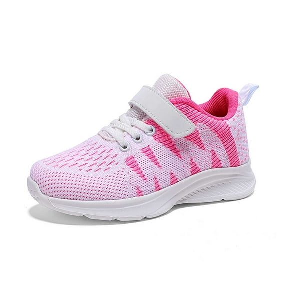 REDARER Girls Sneakers for Everyday Casual Wear Comfortable Fixed Design Lightweight Breathable Fashionable Footwear for Teens and Kids,9-9.5 Years
