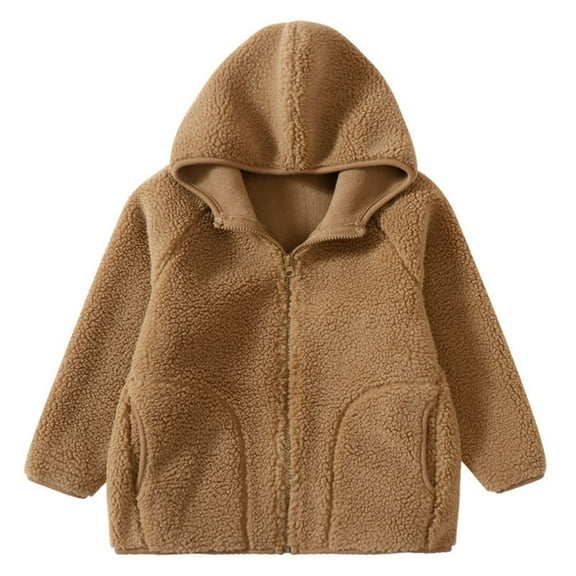 REDARER Girls Jacket, Cozy Winter Coat for Toddlers and Big Kids, Soft Casual Warm Top for School and Everyday,Size:2-3 Years