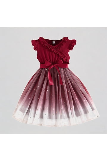 Gold Star Dress