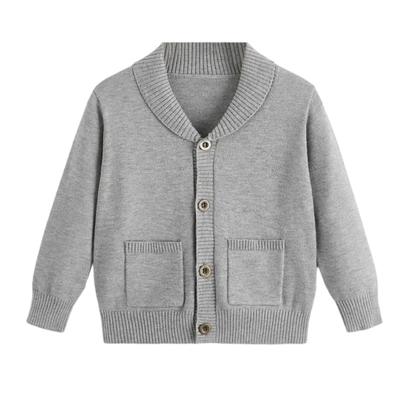 REDARER Girls Cardigan Sweater Long Sleeve Knitted Open Front Coat Outerwear Soft Comfortable Warm Casual Outfit for Toddler Baby,Kids Clothing,Size:7-8 Years