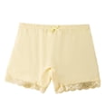 thumbnail image 1 of REDARER Girls' Lace Trim Boyshorts, Soft Breathable Stretchy Underwear for Everyday Wear,5-6 Years, 1 of 3