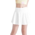 thumbnail image 1 of REDARER Girls Lightweight Flared Sport Skort, High Waist Tennis Skirt with Pockets for Outdoor Sports & Daily Wear,7-8 Years, 1 of 9