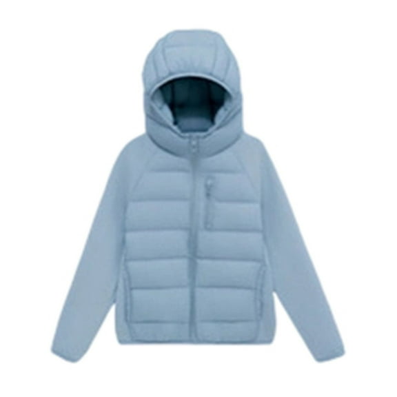 REDARER Girls Lightweight Puffer Jacket, Warm Down Coat for Kids, Thermal Insulated Winter Outerwear with Comfortable Fit,Size:14-15 Years