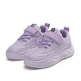 thumbnail image 1 of REDARER Girls Lightweight Sneakers for School, Breathable Comfortable Everyday Shoes with Fixed Design, Casual Walking Shoes,Color:Purple,Size:9-9.5 Years, 1 of 9