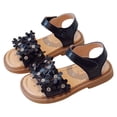 thumbnail image 1 of REDARER Girls Sandals Comfortable Adjustable Hook and Loop Strap Casual Summer Outdoor Play Shoes for Daily Wear with Soft Sole,6-7 Years, 1 of 9