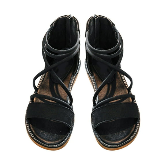REDARER Girls' Sandals Summer Shoes Girls Princess Shoes ,Size 4-4.5 Years
