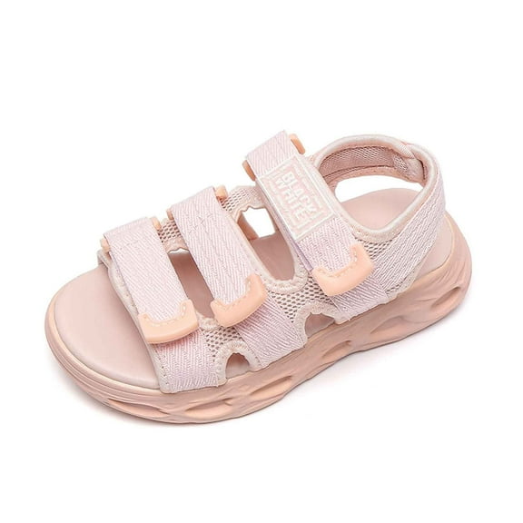 REDARER Girls Sandals for Daily Casual and Outdoor Wear Fixed Design for Summer Activities,4-4.5 Years