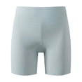 thumbnail image 1 of REDARER Girls Seamless Ribbed Biker Shorts, High Waist Elastic Casual Sports Shorts for Daily & Active Wear,5-6 Years, 1 of 5