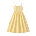 thumbnail image 1 of REDARER Girls Sleeveless A-Line Dress Elegant Solid Color Summer Party Wear for Big Girls Casual,10-11 Years, 1 of 9