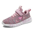 thumbnail image 1 of REDARER Girls Sneakers, Fixed Fit Sports Shoes for Active Play - Comfortable Durable & Easy to Clean for All Seasons,Color:Pink,Size:9-9.5 Years, 1 of 9