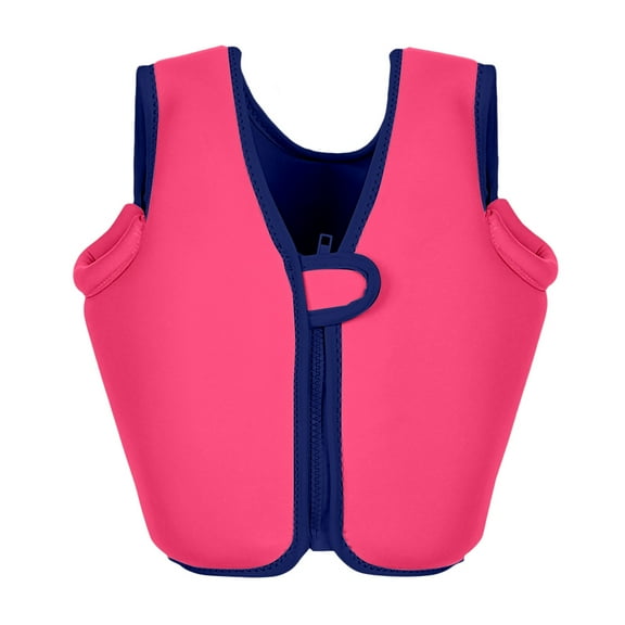 REDARER Girls Swim Vest Flotation Device Foam Life Jacket for Outdoor Swimming Water,Girls Swimsuit,1-2 Years