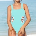 thumbnail image 1 of REDARER Girls Swimsuit Adjustable Straps Out Bathing Suit Girls' Swimwear,Girls Swimsuit,7-8 Years, 1 of 2