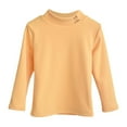 thumbnail image 1 of REDARER Girls Thermal Shirts Winter Warm Kids Long Sleeve Tops Soft Lined Half Turtle Neck Tee for Toddler Girls Comfortable Casual Outfit,Kids Clothing,Size:2-3 Years, 1 of 3