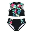 thumbnail image 1 of REDARER Girls Two Piece Swimwear Swimsuit Set Bikini Matching Sets,Girls Swimsuit,6-8 Years, 1 of 9