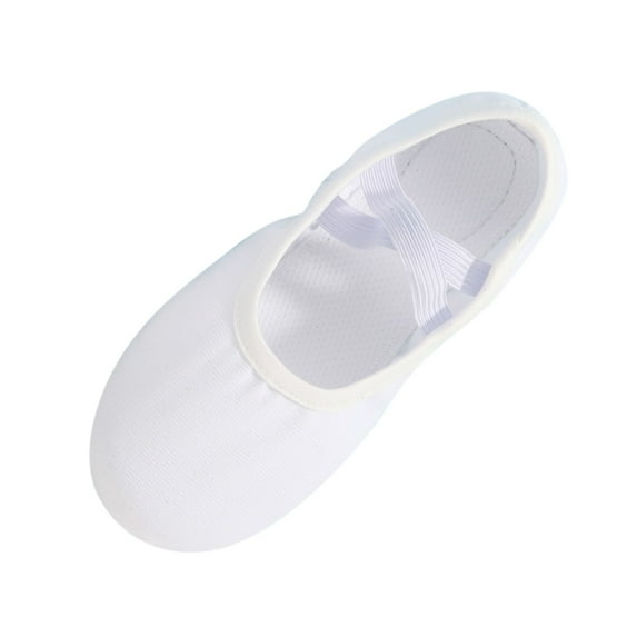 REDARER Kids Ballet Shoes - Soft Leather Sole Dance Slippers for Girls | Non- Performance Shoes for Indoor Practice & Recitals,Size 5-5.5 Years