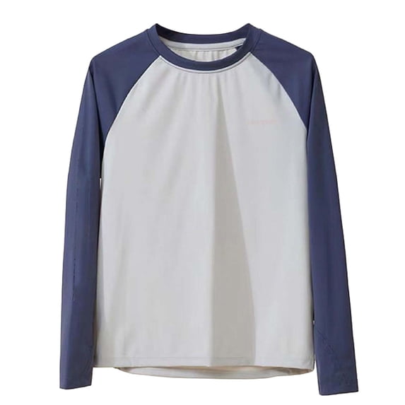 REDARER Kids Cool Silk Athletic Shirt - Boys Girls Youth Long Sleeve Sports Performance Top,9-10 Years