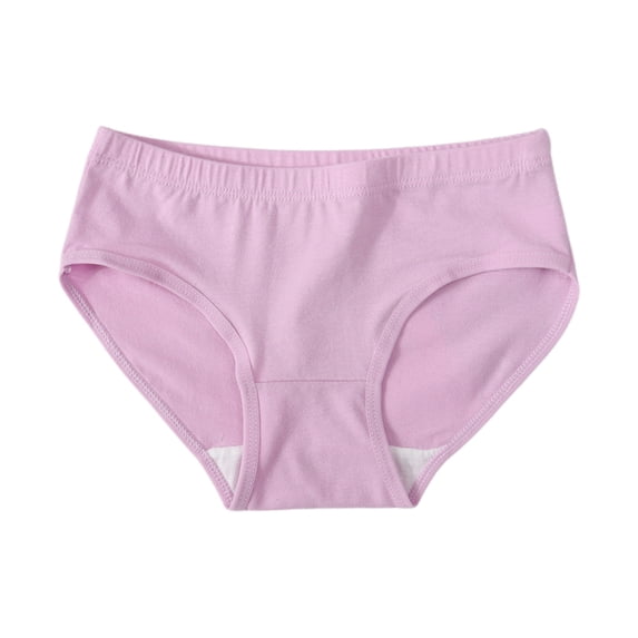 REDARER Kids' Cotton Briefs, Solid Color Comfort Underwear, Breathable & Soft for Everyday Wear,Size for 2XL
