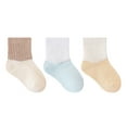 thumbnail image 1 of REDARER Kids Crew Socks 3-Pack - Soft Cotton Athletic Socks for Boys & Girls, Comfortable Stretchy Socks for Sports & Everyday Wear, 1 of 2