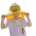 thumbnail image 1 of REDARER Kids Dinosaur Sun Hat, Wide Brim Beach Hat with Mesh Neck Flap & Adjustable Chin Strap UV Protection,2-6 Years, 1 of 5