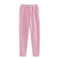 thumbnail image 1 of REDARER Kids' Joggers - Soft Lined Sweatpants with Elastic Waist, Loose Fit Straight Leg for Play & School, Cozy Casual Lounge Pants,Size:14-15 Years, 1 of 5