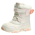 thumbnail image 1 of REDARER Kids' -Lined Snow Boots - Thick Sole Waterproof Winter Boots for Boys & Girls, Non- Outdoor Shoes with Velvet Warmth,Size:1.5, 1 of 10