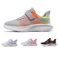 thumbnail image 1 of REDARER Kids' Fly Woven Running Shoes - Lightweight Breathable Trainers for Indoor & Outdoor, Non- Tennis Casual Sneakers,Color:Light Gray,Size:14-14.5 Years, 1 of 8