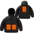 thumbnail image 1 of REDARER Kids Heated Jacket, Rechargeable Battery Powered Winter Coat with Heating Pad, Warm Outdoor Gear for Cold Weather Activities,Size:11-12 Years, 1 of 7