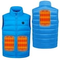 thumbnail image 1 of REDARER Kids Heated Vest Rechargeable Battery Powered Jacket, Thermal Inner Wear Warm Outerwear for Cold Weather Gear,9-10 Years, 1 of 4