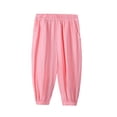 thumbnail image 1 of REDARER Kids' Lightweight Bubble Harem Pants Elastic Waist Comfortable Summer Outdoor Play Active Wear,18-24 Months, 1 of 5
