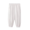 thumbnail image 1 of REDARER Kids' Lightweight Bubble Harem Pants Elastic Waist Comfortable Summer Outdoor Play Active Wear,8-10 Years, 1 of 5