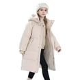 thumbnail image 1 of REDARER Kids Long Down Coat Warm Winter Jacket with Insulation, Knee Length Puffer Coat for Boys Girls Cold Weather,13-14 Years, 1 of 7