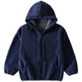 thumbnail image 1 of REDARER Kids Reversible Hoodie - Double Sided Jacket, Warm Comfortable Coat for Fall Winter Season,Size:7-8 Years, 1 of 5