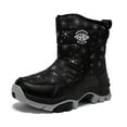 thumbnail image 1 of REDARER Kids' Solid Color Snow Boots - Wool-Lined Winter Boots for Boys & Girls, with Advanced Non- Soles,Size:10.5-11 Years, 1 of 10
