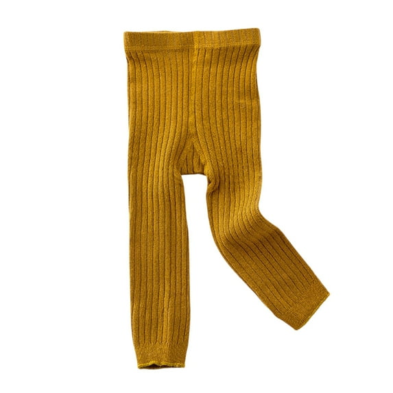 REDARER Kids' Striped Tights - Vertical Stripe Baby Leggings for Spring/Fall, Double-Stitched Soft Cotton Tights for Toddlers