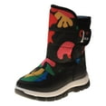 thumbnail image 1 of REDARER Kids' Thick Sole Snow Boots - Lined Winter Shoes for Outdoor Play and Cold Weather Comfort,Size:11-11.5 Years, 1 of 8
