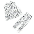 thumbnail image 1 of REDARER Kids' Washable Doodle Pajama Set - DIY Sketch Coloring Sleepwear for Creative Play, Ultra-Soft Cotton (Boys & Girls),Size:6-7 Years, 1 of 3