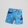 thumbnail image 1 of REDARER Little Boys' Swim Trunks – Fish Print + Elastic Waist, Summer Beach/Pool Cartoon Swimwear,7-8 Years, 1 of 3