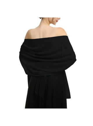 Black shrugs for dresses & formal best sale