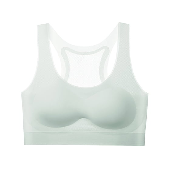 REDARER Girls Breathable Training Bras, Cross Back Sports Bra, Ultra-Soft Seamless & Wirefree for Growing Teens,Size for 10-13 Years