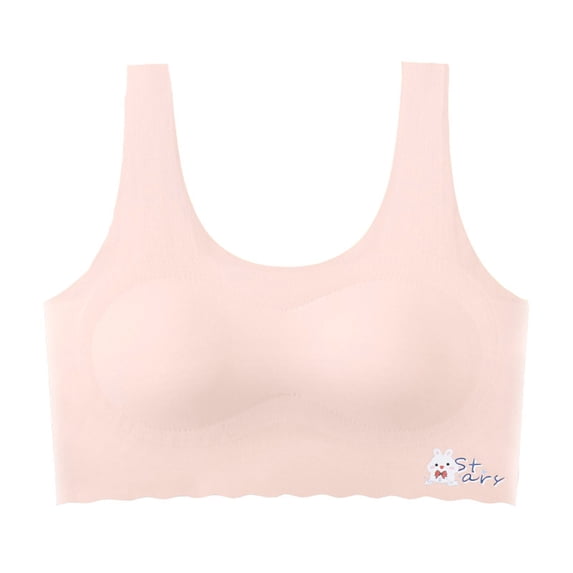REDARER Girls Breathable Training Bras, Ultra-Soft Seamless & Wirefree, First Sports Bra for Growing Teens,Size for 10-13 Years