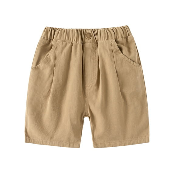 REDARER Toddler Boys & Girls' Casual Shorts, Elastic Waist Cotton Summer Shorts for Kids,18-24 Months