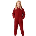 thumbnail image 1 of REDARER Toddler Lined Romper Jumpsuit with Grip Soles, Warm Soft Outfit for Boys Girls Indoor Outdoor Comfort,5-6 Years, 1 of 8