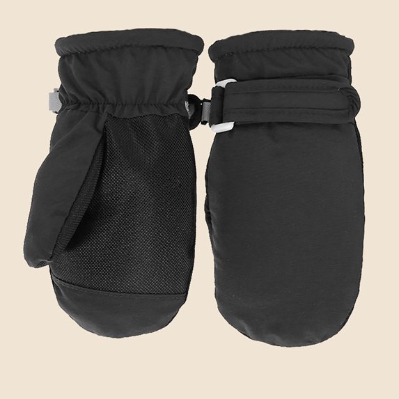 REDARER Toddler Winter Snow Mittens Insulated Kids Ski Mittens Adjustable Buckle Windproof Warm Gloves for Boys Girls,4-10 Years